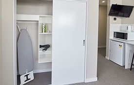 guests get tea coffee making facilities in the room